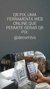 QR PIX - An online web tool that allows you to generate QR PIX codes.