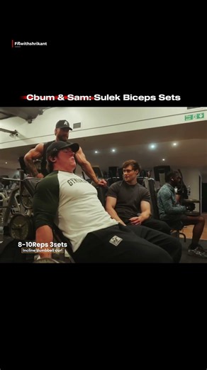 Cbum x Sam Sulek: The Ultimate Biceps Training! 🔥| Cbum & Sulek: Bicep Killers 🫡 #gym #motivation