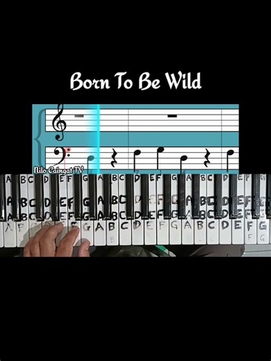 Born To Be Wild (Steppenwolf) piano cover song