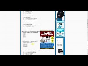 hvac practice test