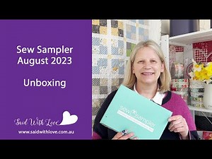 Sew Sampler Box August 2023 Reveal!