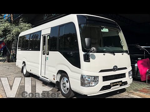 First Look! Toyota Coaster 2025 VIP Car - In-Depth Review Interior Exterior