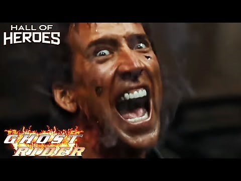 Johnny Blaze Transforms Into The Ghost Rider | Ghost Rider | Hall Of Heroes
