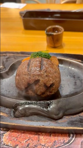 How to eat Sawayaka's hamburg steak: you use butter #Sawayaka #HamburgSteak #Shizuoka #Hamamatsu