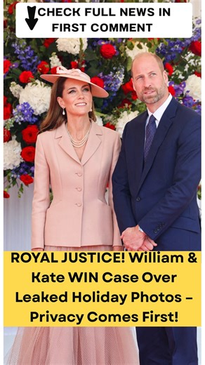 ROYAL JUSTICE! William & Kate WIN Case Over Leaked Holiday Photos – Privacy Comes First! Know Full Details Here👉👉 https://soapoperadaily.com/william-kate-win-case-over-leaked-holiday-photos/ | The Royal Family News & Updates