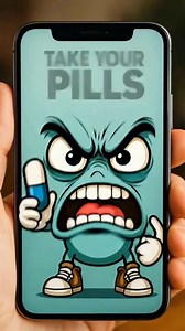 68K views · 466 reactions |  I used to FORGET TAKING MY PILLS until I found this Angry Pill Reminder App | Pillo - Pill Reminder & Health Tracker | Facebook