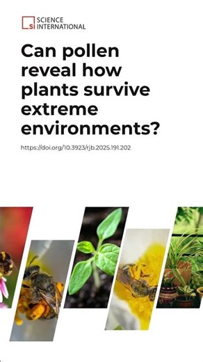 Can pollen reveal how plants survive extreme environments?