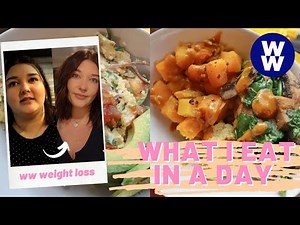 WHAT I EAT IN A DAY ON WW BLUE PLAN FOR WEIGHT LOSS & SOUP RECIPE!