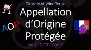 What is Appelation d'Origine Protégée? (AOP) How to Pronounce? French Wine Term - Italian Food