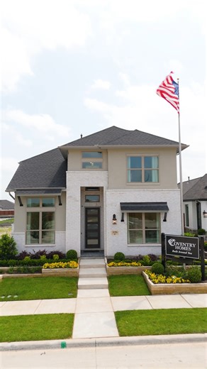 Step inside the Titus floor plan at Avondale! A perfect blend of luxury and easy living. Come see why Coventry Homes is made for you! Learn more: https://www.coventryhomes.com/new-homes/tx/fate/avondale/ | Coventry Homes