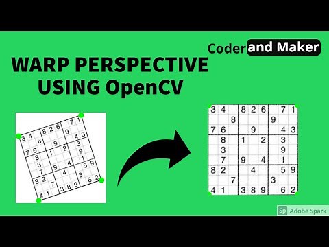 Warp Perspective on Image using OpenCV for Beginners | Perspective Transformation