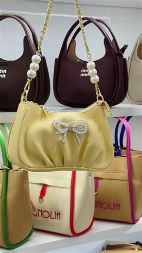 HOOR PULWAMA on Instagram: "BEAUTIFUL MINI BAGS - With a long strap Book Online 7006503980"