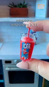 are you team wild cherry ICEE or blue raspberry ICEE? 🍒 🍒 #miniversetreats #miniversecreator #minifood #makeitmini #asmrsounds @officialminiverse @theiceecompany | meenyminimo’s miniverse