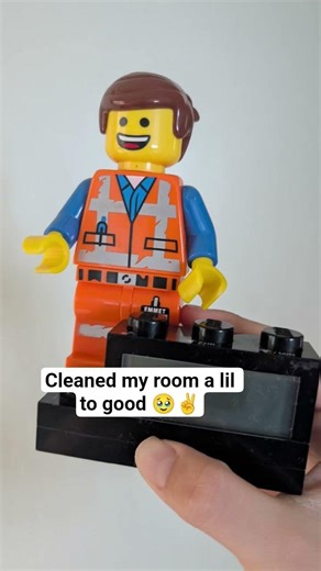 lego movie clock is lowk tuff.🥹✌️ #memes