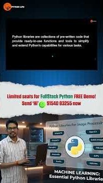 Libraries in Python Explained | Libraires | PythonLife