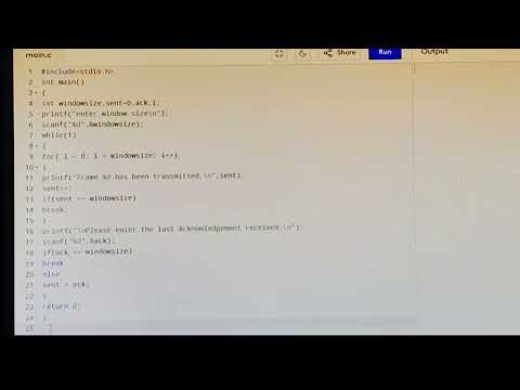 Computer Networks Lab: Go-Back-N and Selective Repeat Protocol (Step-by-Step