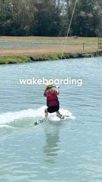 Tried wakeboarding at CamSur Watersports Complex #bicol #travel #Camsur #CWC