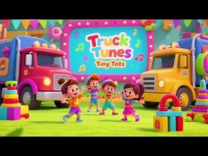 🚛🎶 Truck Tunes for Tiny Tots! | Big Trucks, Catchy Songs & Learning Fun 🚜💛