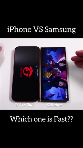 S25 ultra VS IPhone 17 pro max #apple #samsung #shorts