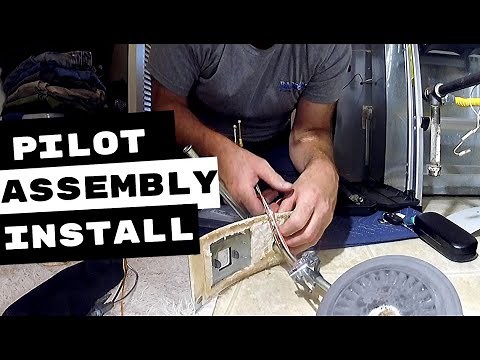 PLUMBING REPAIRS | BRADFORD WATER HEATER PILOT ASSEMBLY INSTALLED