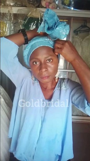 simple gele tutorial #geletutorial #beauty