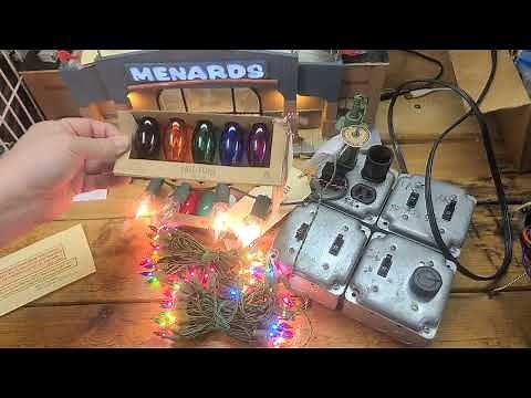 Tru-Tone Vintage C9 & Mini LED Christmas Lights Unboxing: Protypes! New Products! Flashing/Twinkle!