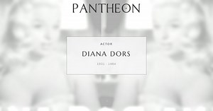 Diana Dors Biography | Pantheon