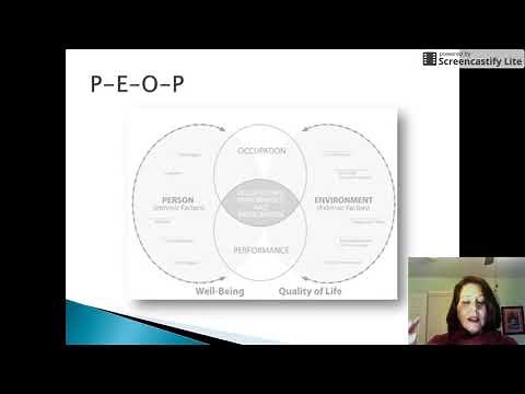 PEO & PEOP Occupation Based Models Pt 2 - Applied Occupational Theory UIndy