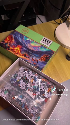Challenge Yourself with a 1000-Piece Jigsaw Puzzle
