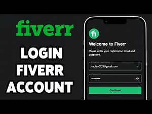 How To Login Fiverr Account 2024 | Fiverr Login Sign In Guide | Fiverr App
