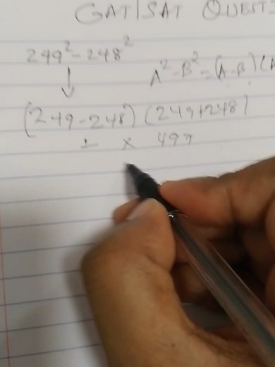 Gat SAT Math Questions and Answers Explained