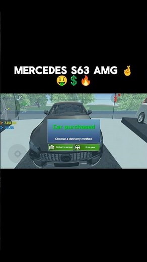 Purchasing Mercedes S63 AMG Car Simulator 2 New Update 2026 Gameplay
