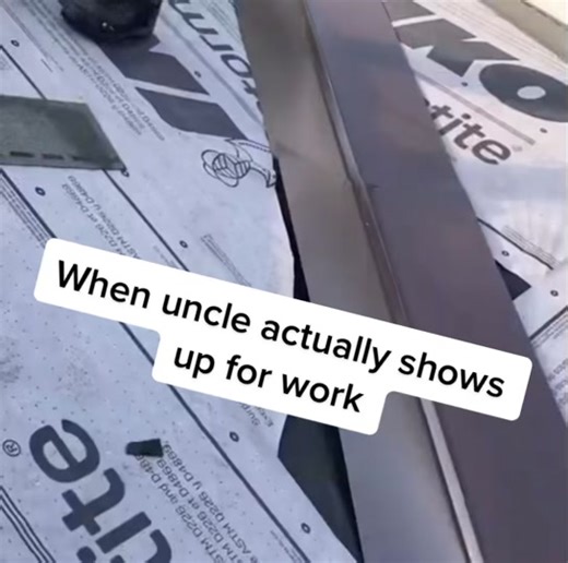 We too hype for him #roofer #foryoupage #foryou #fyp #construction