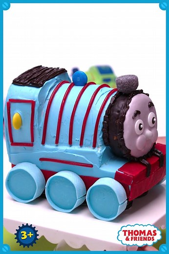 373K views · 2K reactions | Start with a store-bought pound cake! | Thomas & Friends | Facebook
