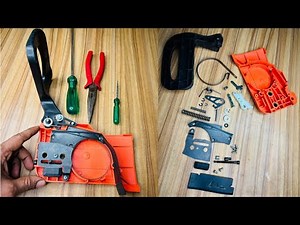 Chainsaw Brake Assembly Explained | Full Disassembly & Assembling Tutorial ‪@Chickanic‬ ​ ‪@donyboy73‬
