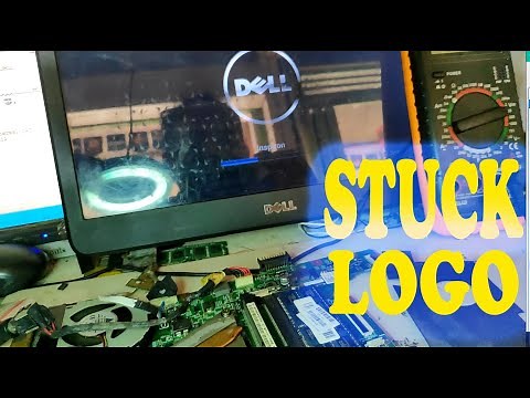 Repair Motherboard DeLL N4050 I Stuck Logo Solved