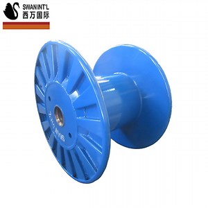[Hot Item] High Quality Punching Cable Steel Bobbin 630 Winding Machine Used for Coiling Wire Iron Cable Reel 630 mm Wire Rolls Wheels