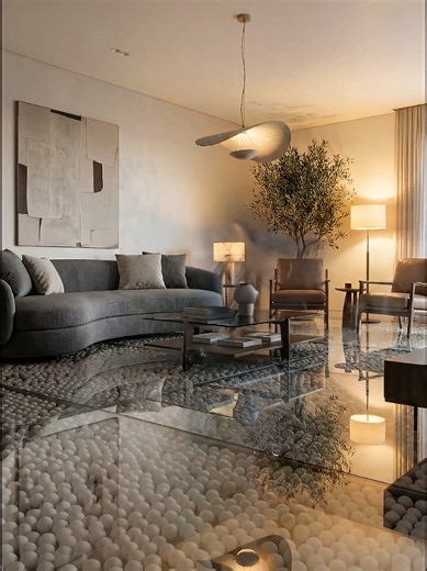 Creating a Transparent Epoxy Floor with Embedded Ping Pong Balls