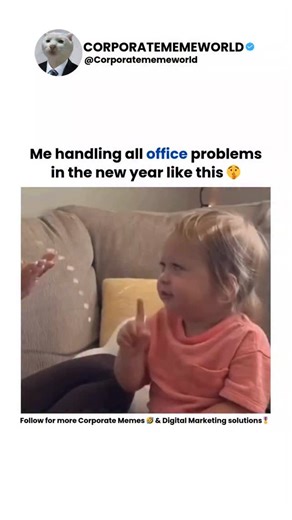 Corporate Meme World on Instagram: "New Year. Same Problems. One Solutions 🤫 . Follow for more corporate relatable memes🤣🤫 @corporatememeworld #corporatememeworld #corporatememes #officeproblems #corporatelife #workplacefun"