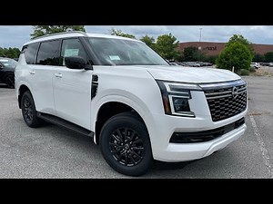 2025 Nissan Armada SV POV Test Drive & Review
