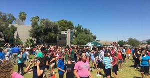 Solar eclipse viewing in Tucson