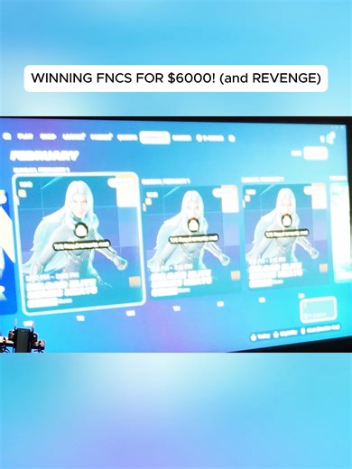 WINNING FNCS FOR $6000! (and REVENGE) Part 1 #fortine