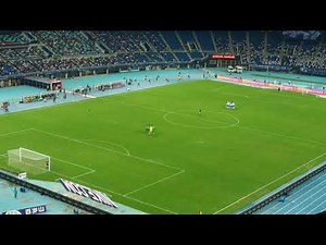 天津泰达2:5北京国安-五千客场远征军声势震撼水滴 球员入场 中国国歌 国安球迷助威响彻泰達主場 Ultras Beijing Guoan 's away day in Tianjin