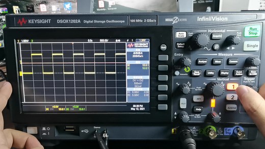 是德科技DSOX1202A示波器测评