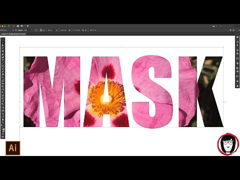 How to put photos inside text, a shape, or a compound path in Illustrator