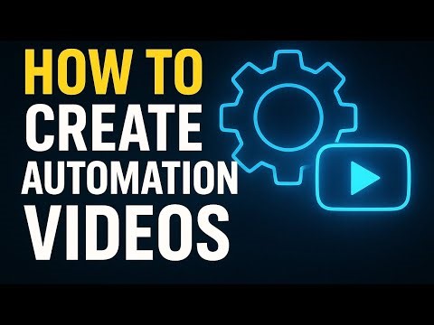 🔥 How to Create Automation Videos Using AI | Step-by-Step Guide 2025