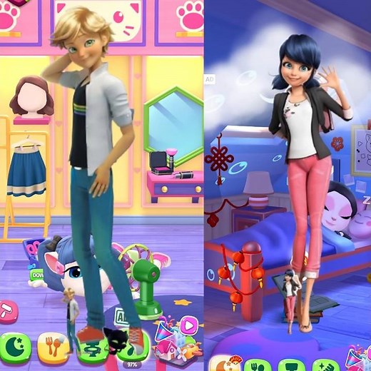 Maricoulous 🪄 |cat noir and lady bug 😘🥰|cute love story😊❤