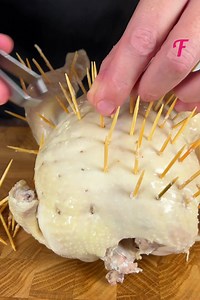 1.6M views · 872 reactions | Discover an interesting way to cook chicken with toothpicks | Fabiosa - Live easy | Facebook