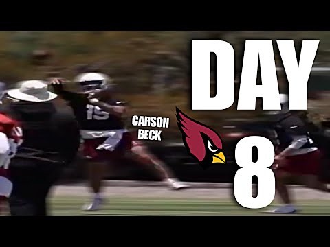 Arizona Cardinals SICK OTA’s Day 8 HIGHLIGHTS: Rookie Carson Beck Leasing The OFFENSE! + MORE!