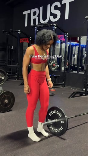 danice loney on Instagram: "Athletic Workout Glute + Hamstring focused ☄️ Last workout of the year. New year same goal familiar rhythm. Early mornings, tired legs, focused mind. I’m not chasing a version of myself — I’m honoring the one who keeps showing up. Same work, deeper purpose. in the ‘Toasted Red’ @oneractive use code: danice for 5% off. WORKOUT DETAILS ✨🔥 Side Step Squat (4x12) Landmine RDL to Press (4x8) Banded KB Swing (3x12) Deadlift (4x10) LM Side Lunge (4x10 SL Hip Thrust (4x10) #